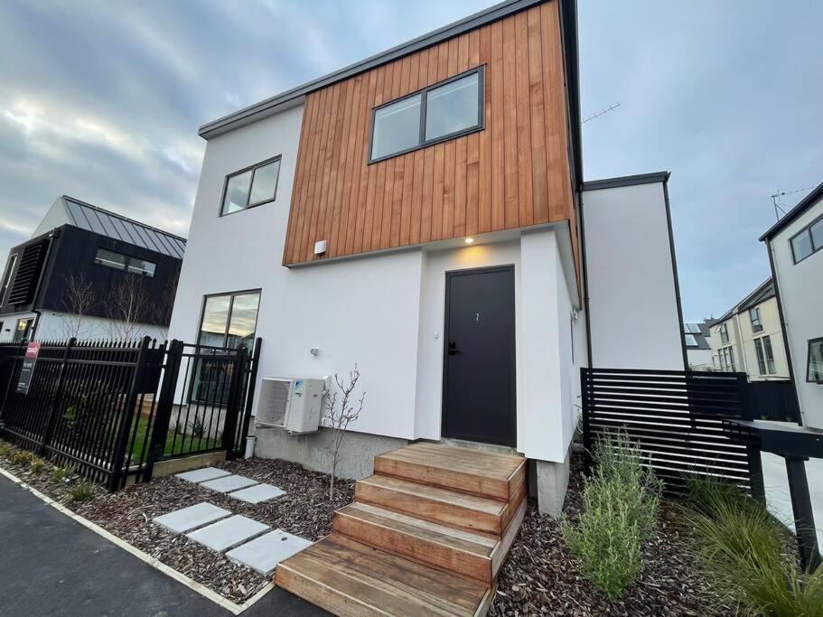 Cbd Luxury Parkside Living 2 Bedroom With Parking Christchurch Exterior foto
